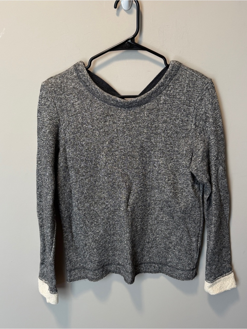 Women’s Gray Long Sleeve Sweater - Lilla P - S